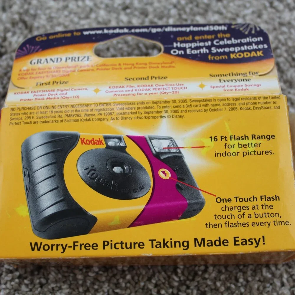 Kodak Power Flash Camera 27 Vintage Expired 2007 NEW Open Box